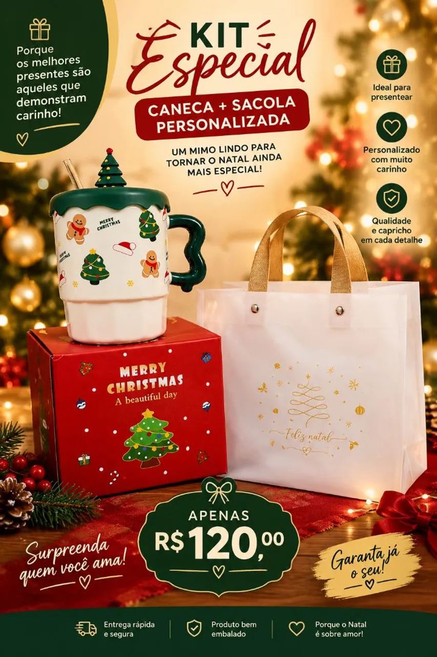 Mimos de Natal em Boa Vista-RR