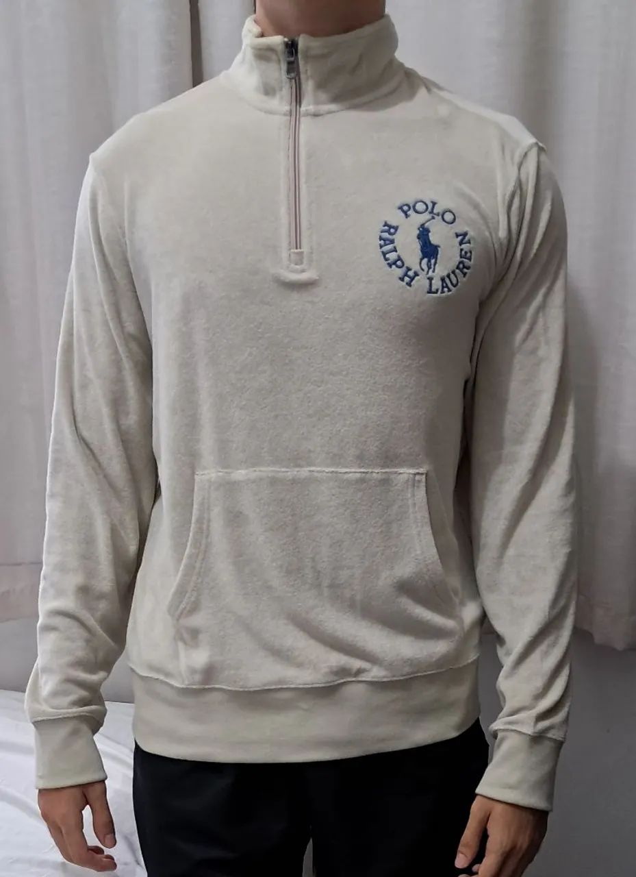 Moletom Polo Ralph Lauren Half-Zip - Roupas - Rio Vermelho