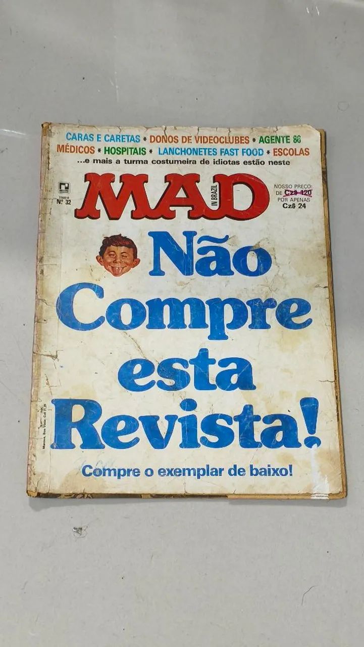 Revista Mad número 32 - Editora Record 