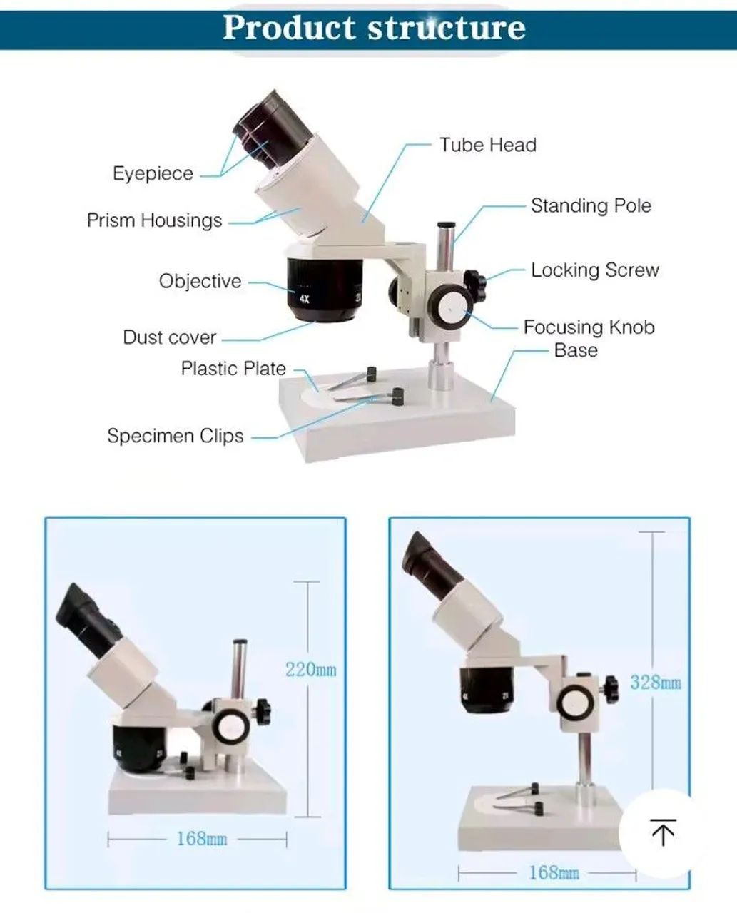 Microscópio Estéreo Binocular  - Foto 4