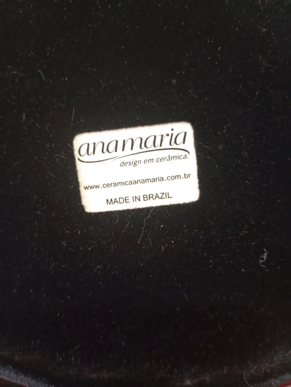 Vaso tipo floreira em cerâmica cor vermelha  - Foto 5