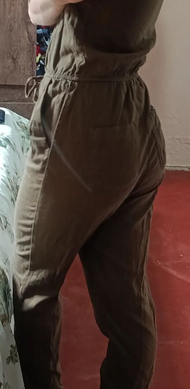 Macacão verde militar  - Foto 4