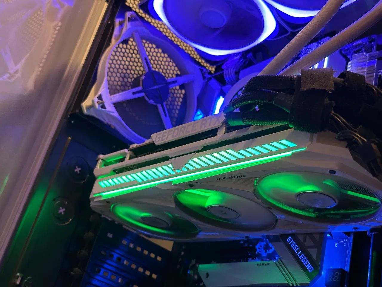 Rtx 3090 Asus Rog Strix White 24gb - Peças de Hardware