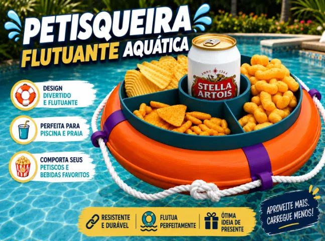 Petisqueira Flutuante Aquática