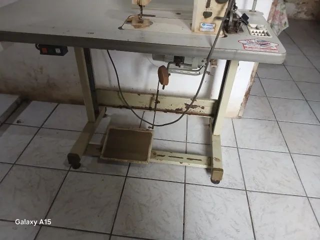 Máquina De Costura Sansei Sa-53t20u Bege 127/220v - Foto 3