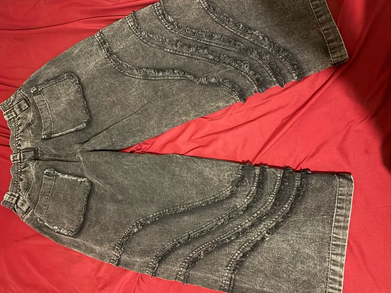 Calça shui baggy sarja - Foto 3