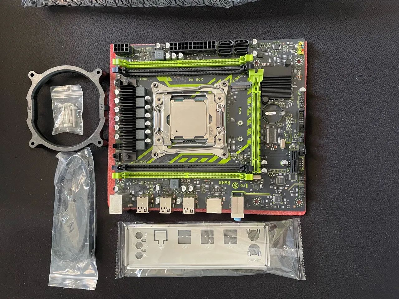 Placa-Mãe SOYO X99 com CPU Xeon E5 2630 V4 LGA2011-3 - Foto 3