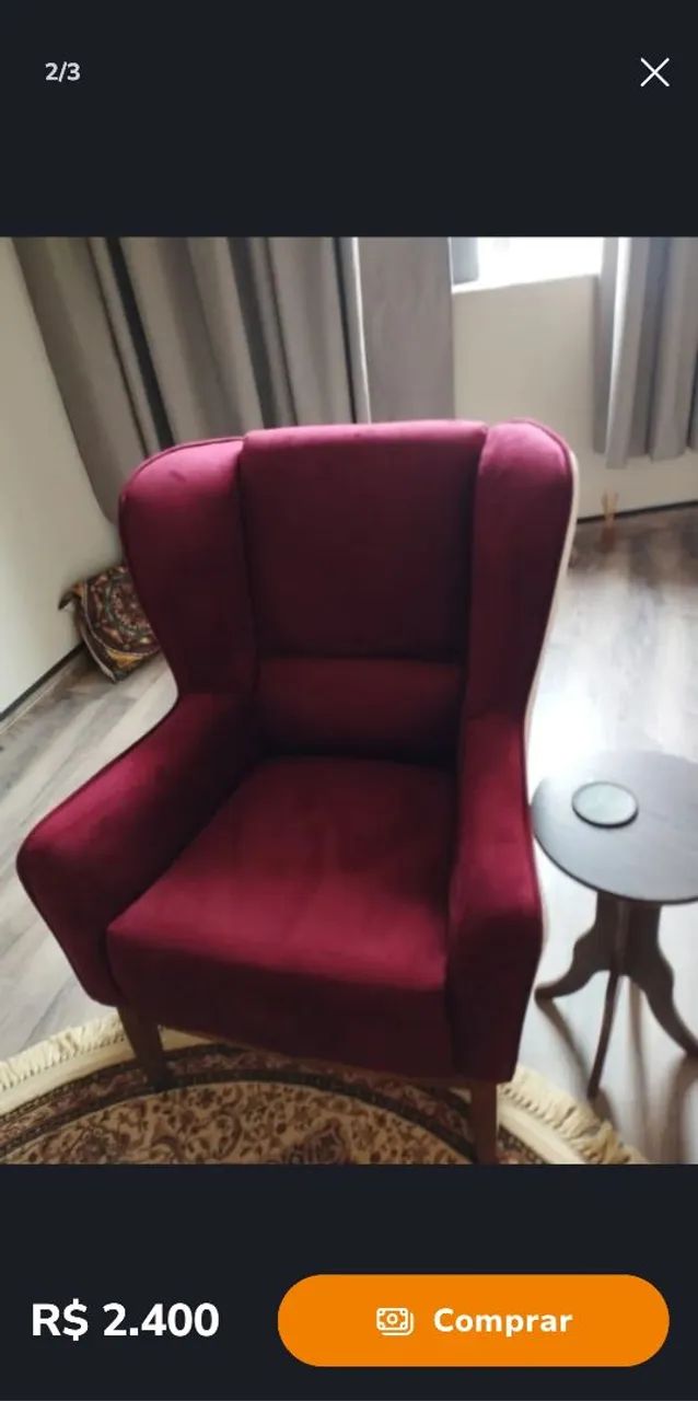 Poltronas Seminovas - dupla - Foto 3