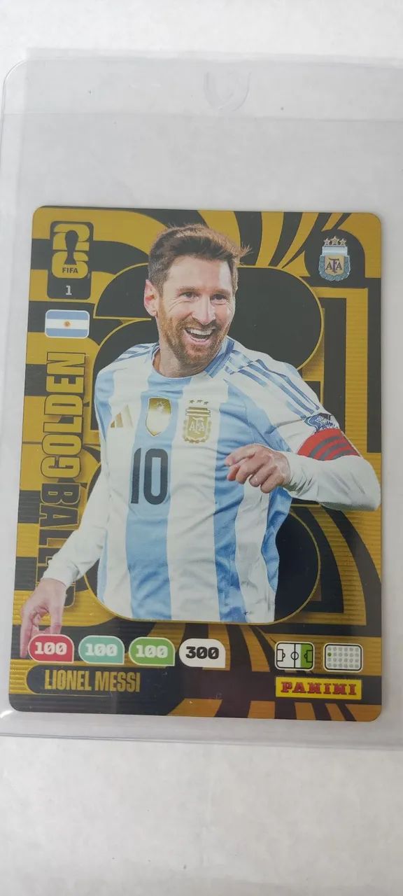 Lote cards Messi Cristiano Ronaldo Golden Baller 2026 - Foto 2