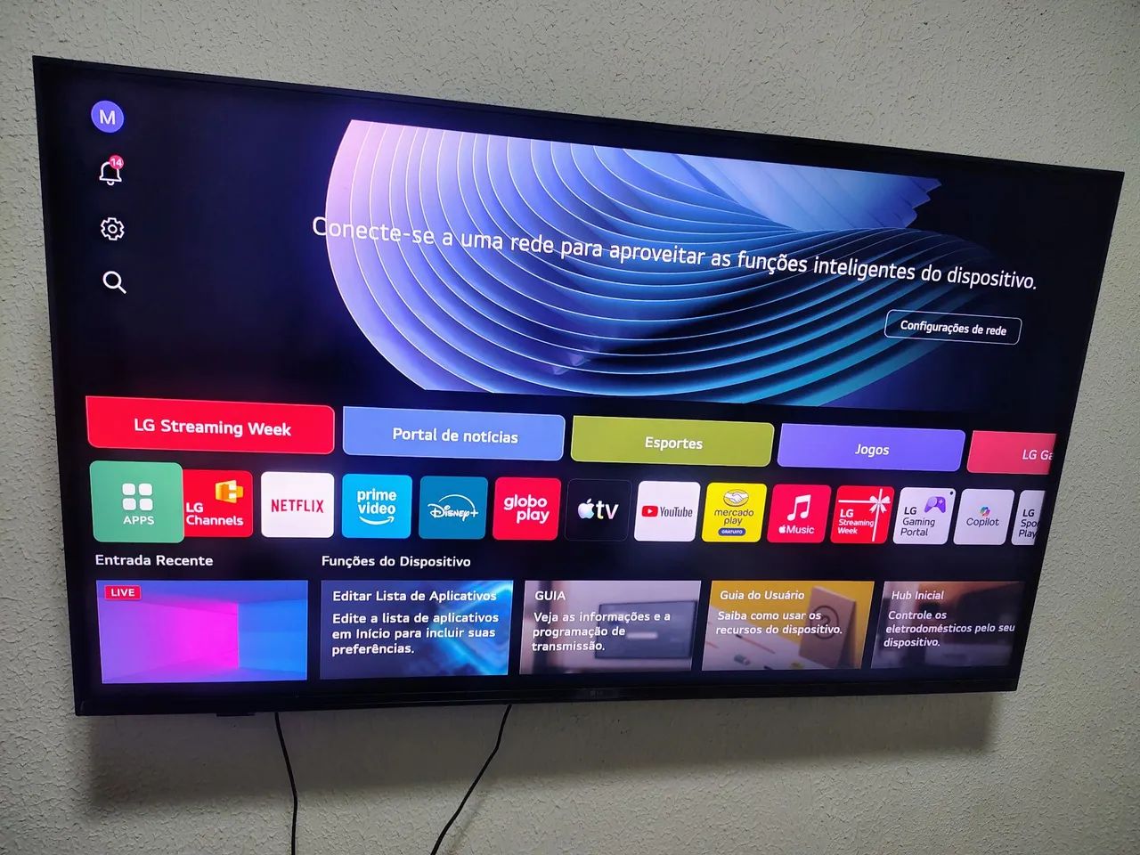 Tv smart LG 4k 43 