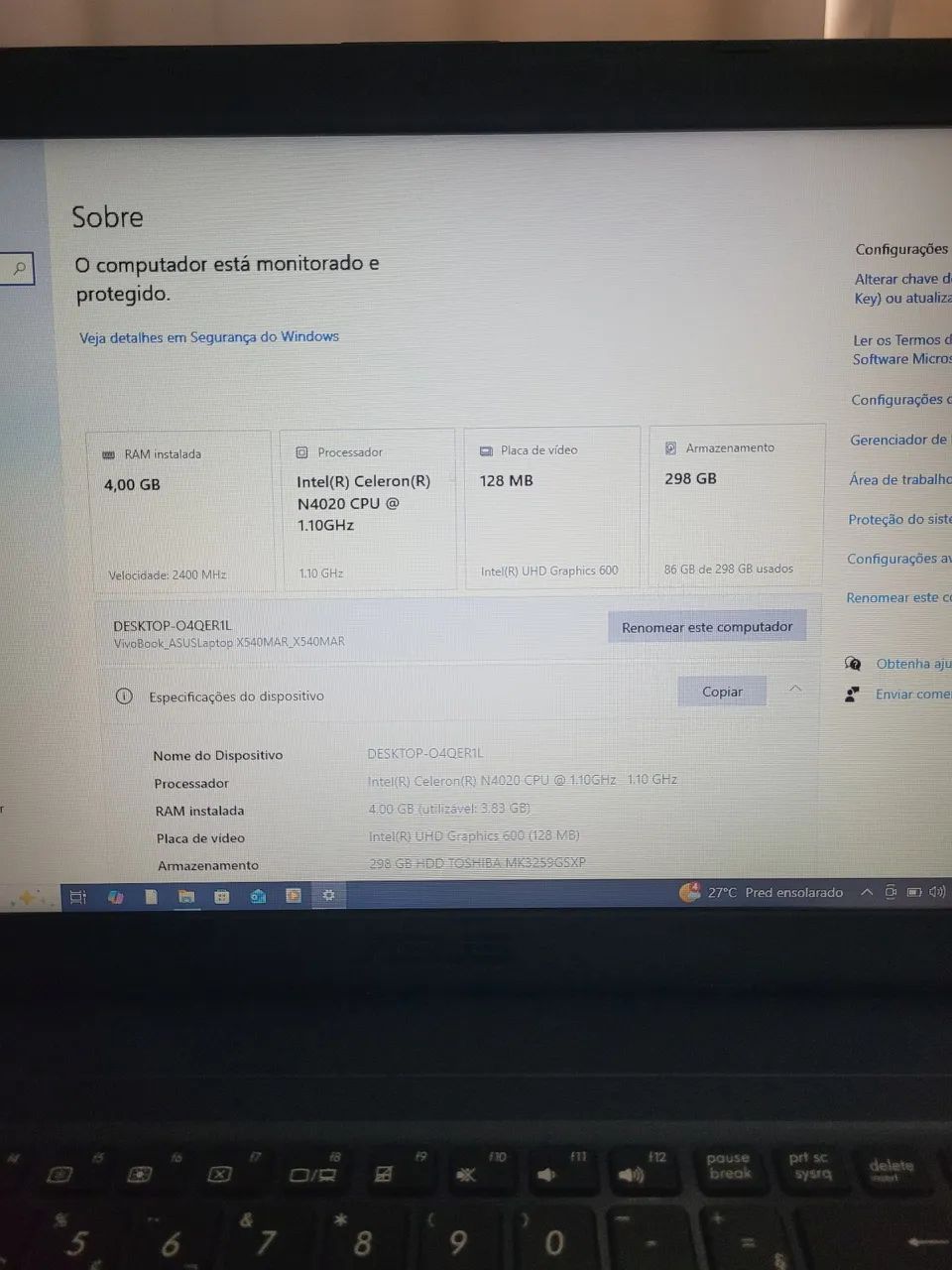 Notebook Asus - Foto 5