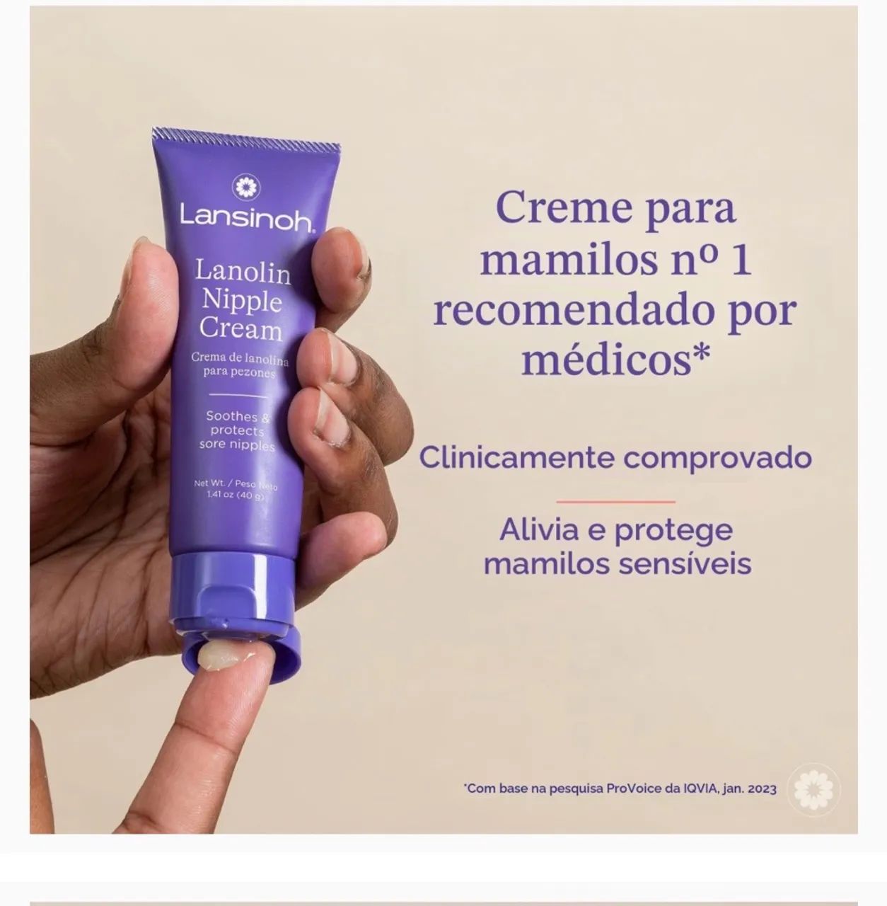 Creme Lansinoh - Lanolina - Foto 4
