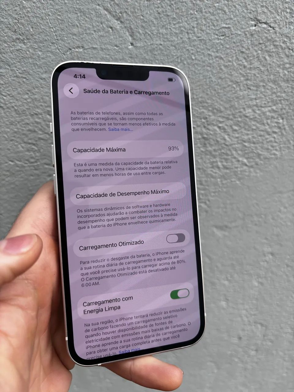 iPhone 14 de 128gb bateria 93%
