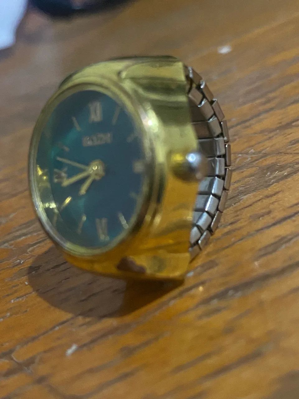 Anel Watch Dourado | Bozhi - Foto 2