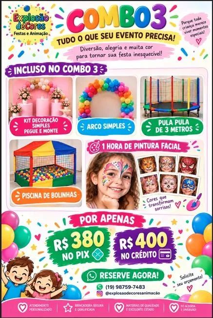 Pegue e monte a partir de 100 reais