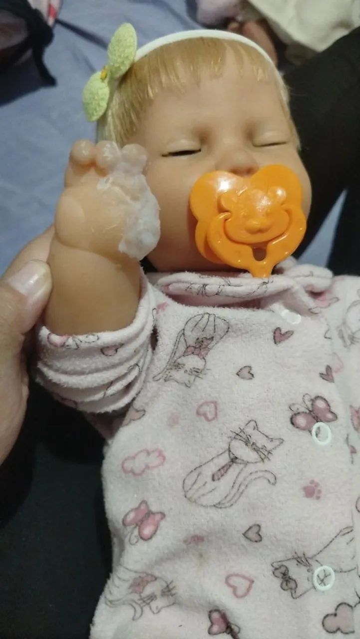 Boneca litle momy funcionando  - Foto 3