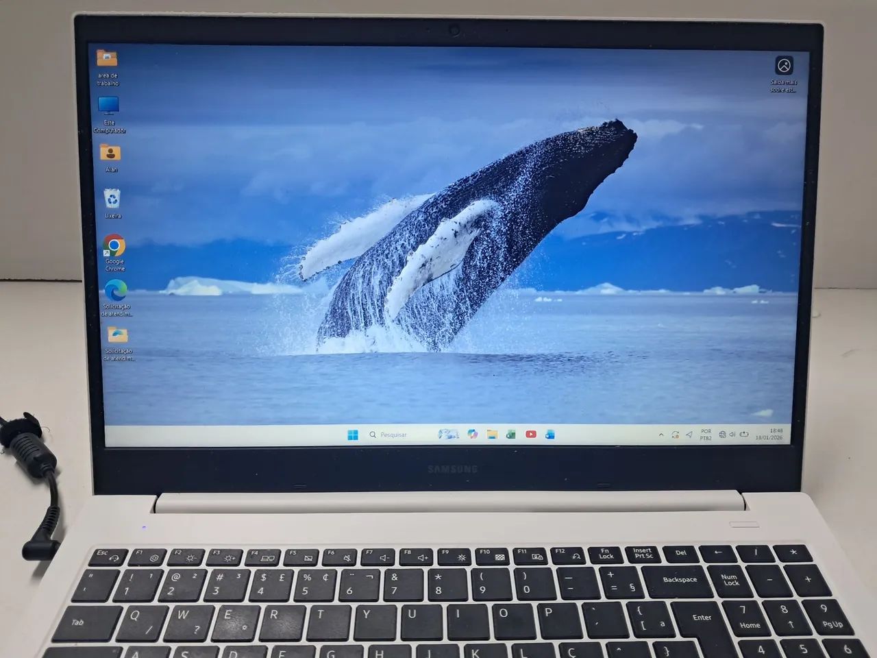 Notebook Samsung Book NP550XDA