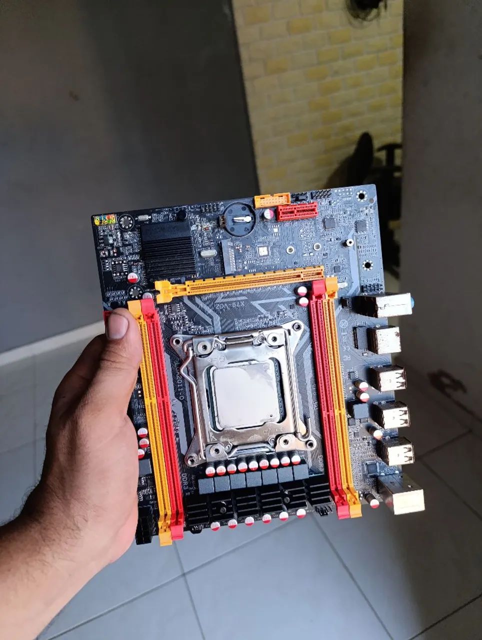 Kit xeon com defeito na placa-mãe 