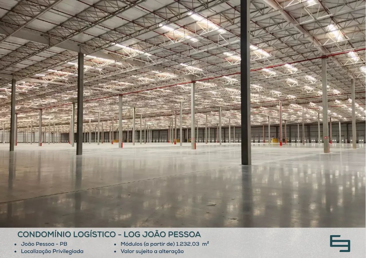 Galpão para alugar em João Pessoa/PB com 1.372,24 m² e 5 docas