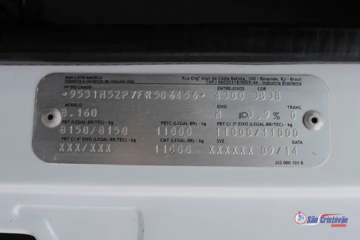 Vw 8-160 com carroceria - Foto 3