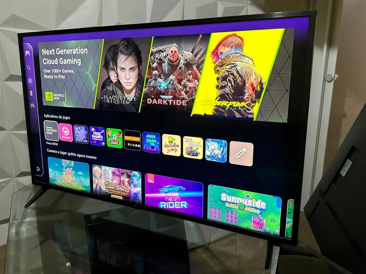 Smart tv 43 LG todos apps nova - Foto 2