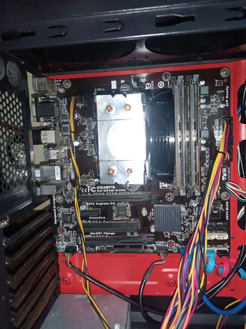 Kit Placa Mãe + Processador + Memoria Ram + Air Cooler