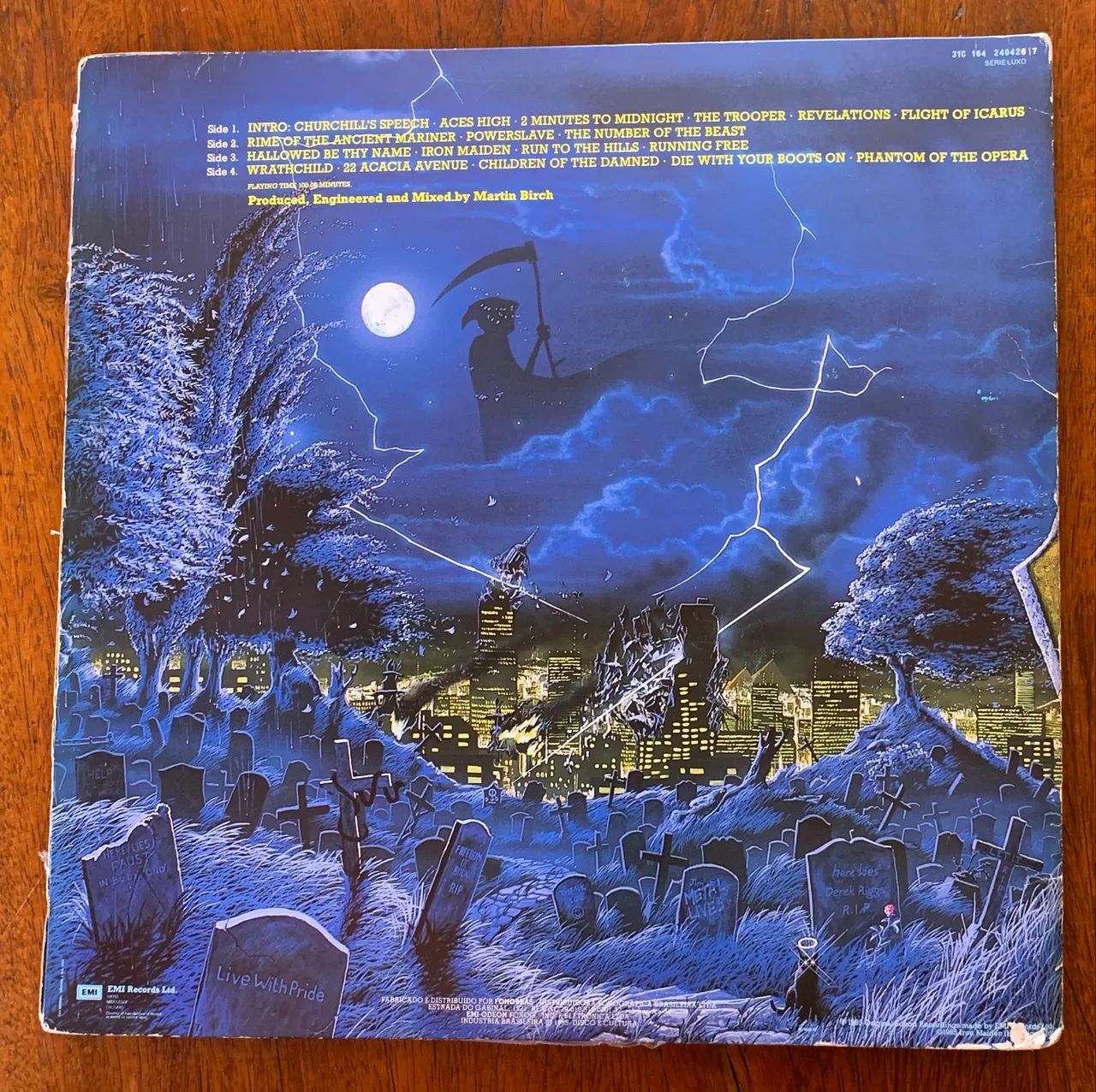 LP Duplo / Iron Maiden / Live After Death./ - Foto 2