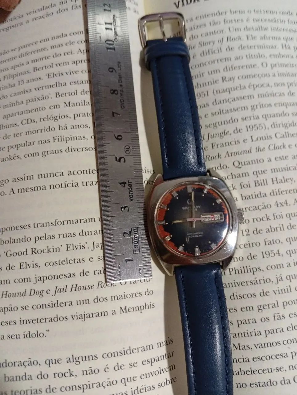 Relógio samuray máquina suíça  - Foto 4