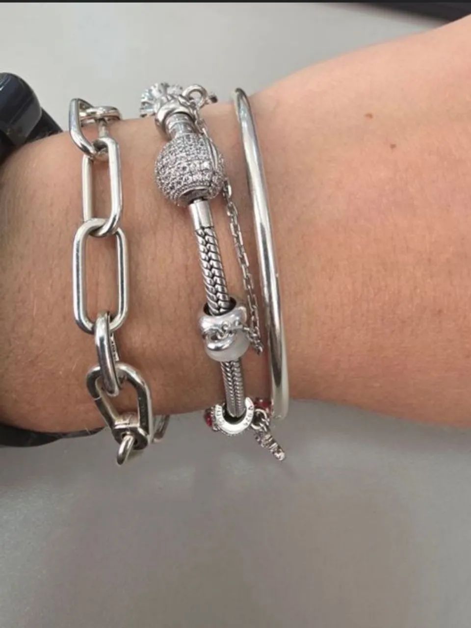 Pulseira bracelete pandora original nova - Foto 4