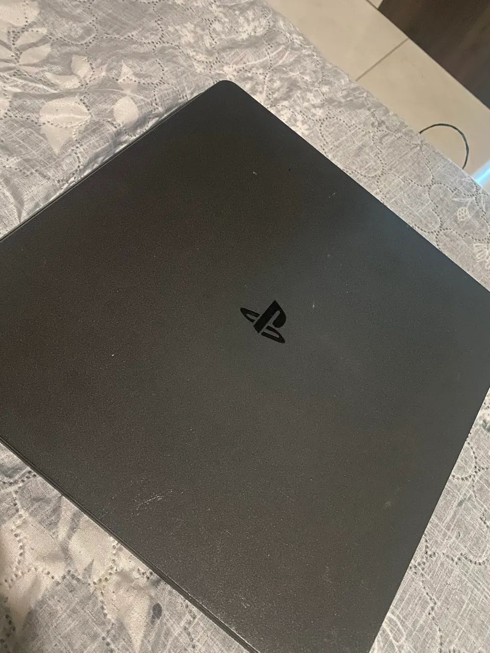 PS4 Slim com controle e GTAV  - Foto 3