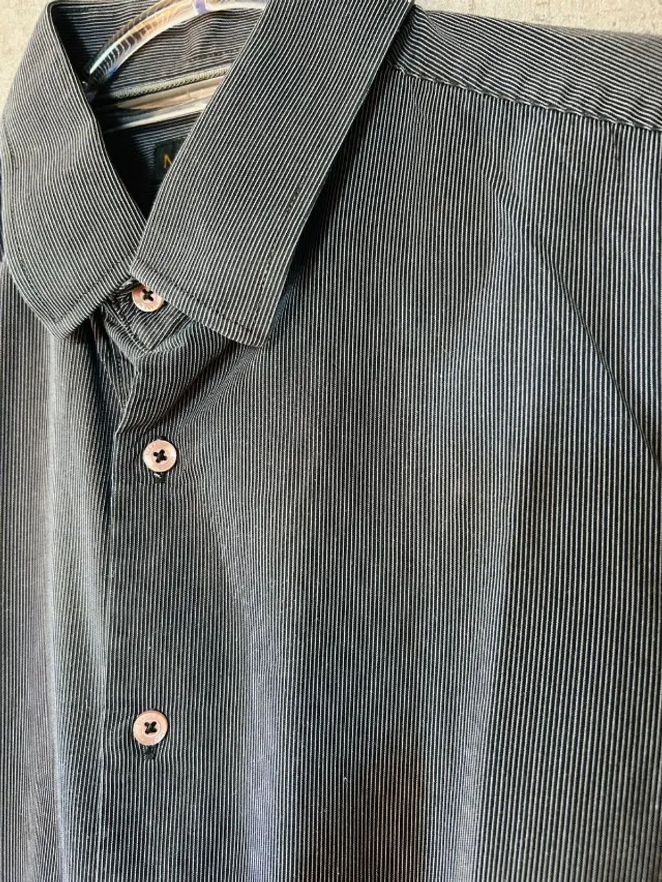 Camisa Makenji Cinza Chumbo - Foto 5
