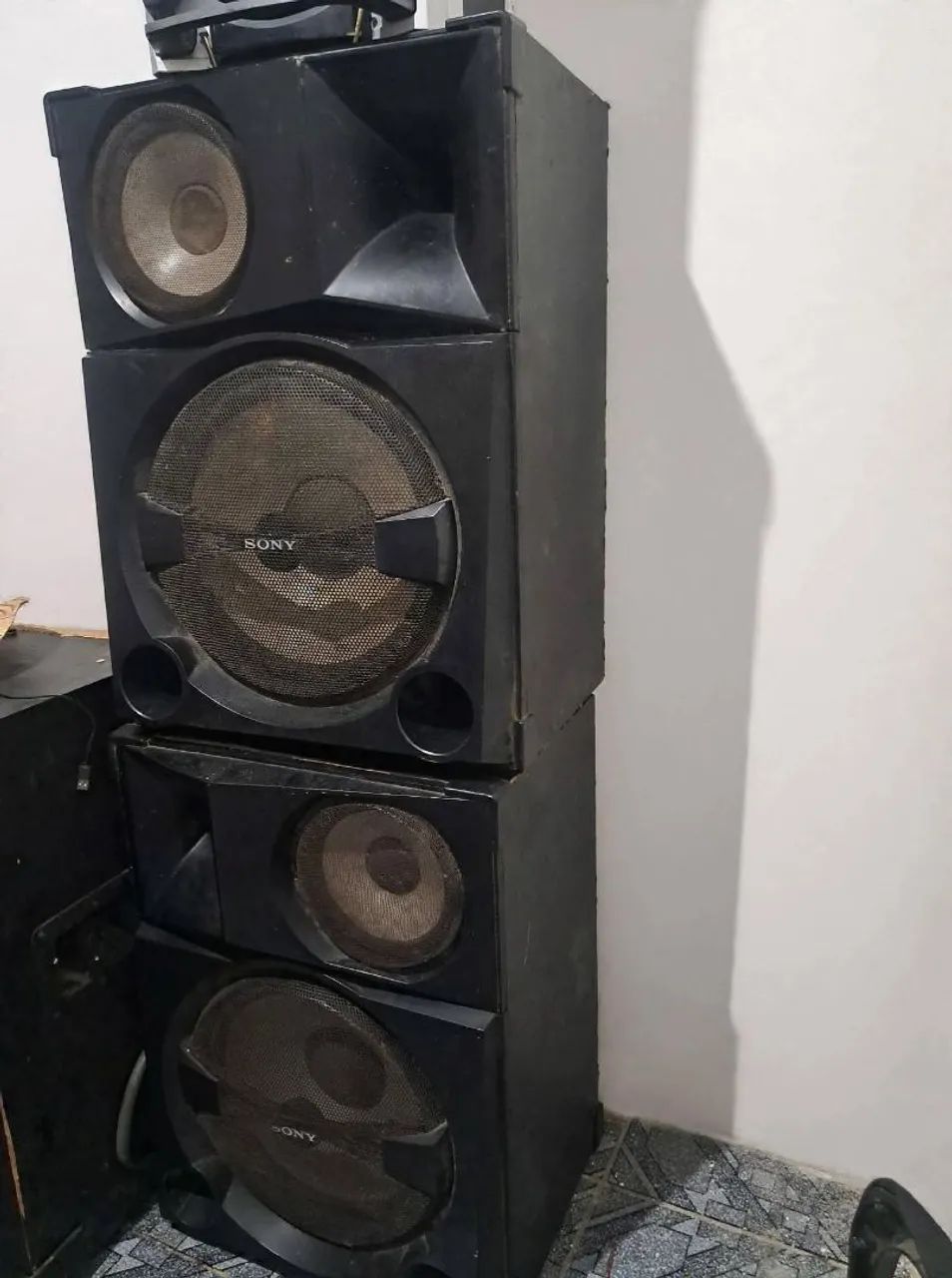 Caixas de som Sony 