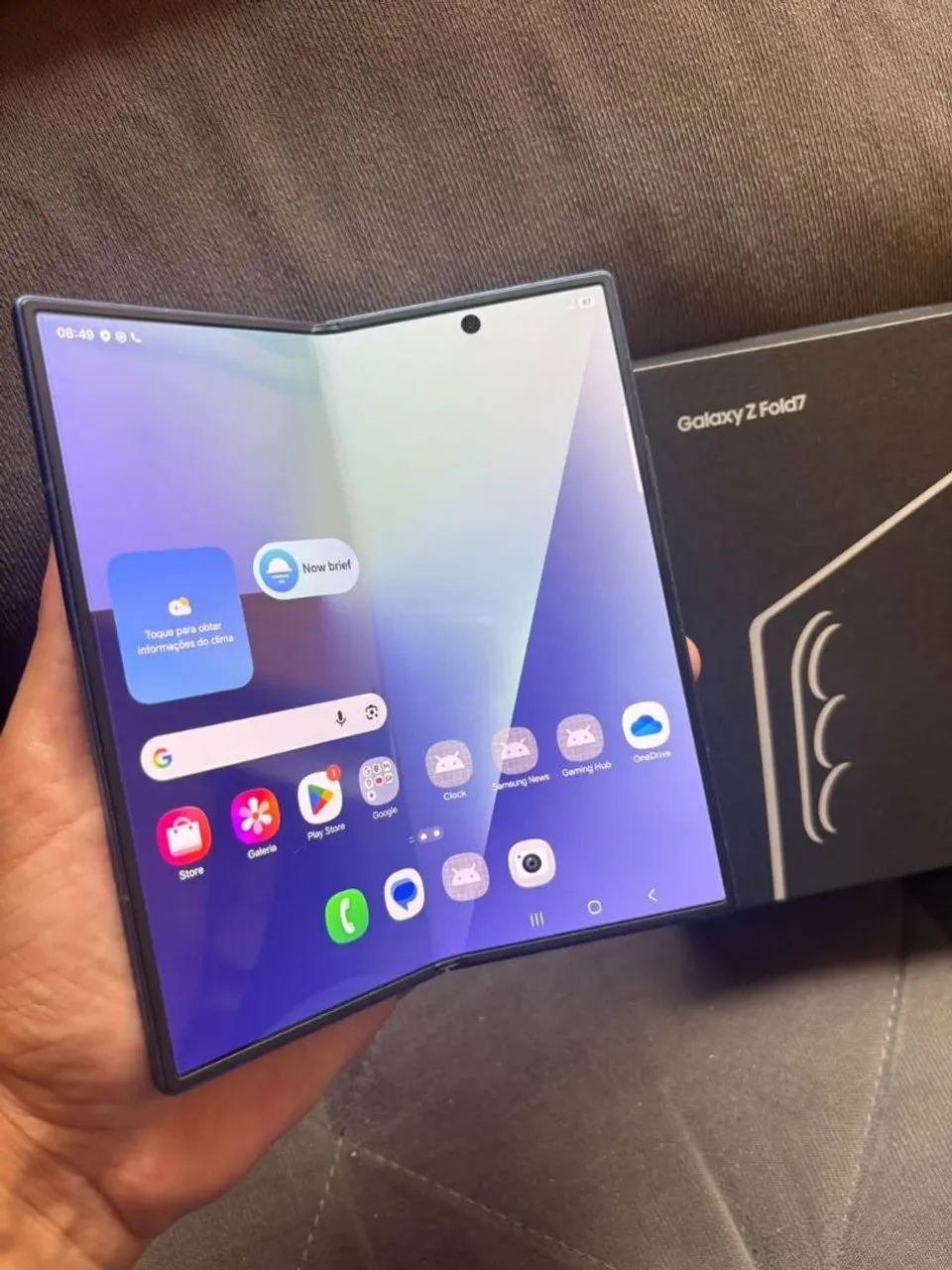 GALAXY Z FOLD 7 - 1TB - ZERADO COM CAIXA E NF - ACEITO TROCAS - Foto 4