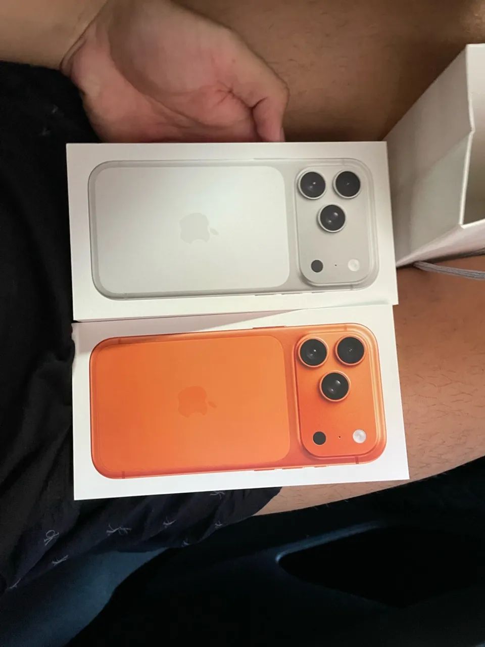 IPHONE 17 pro 512 gb LACRADO E COM NOTA  - Foto 2
