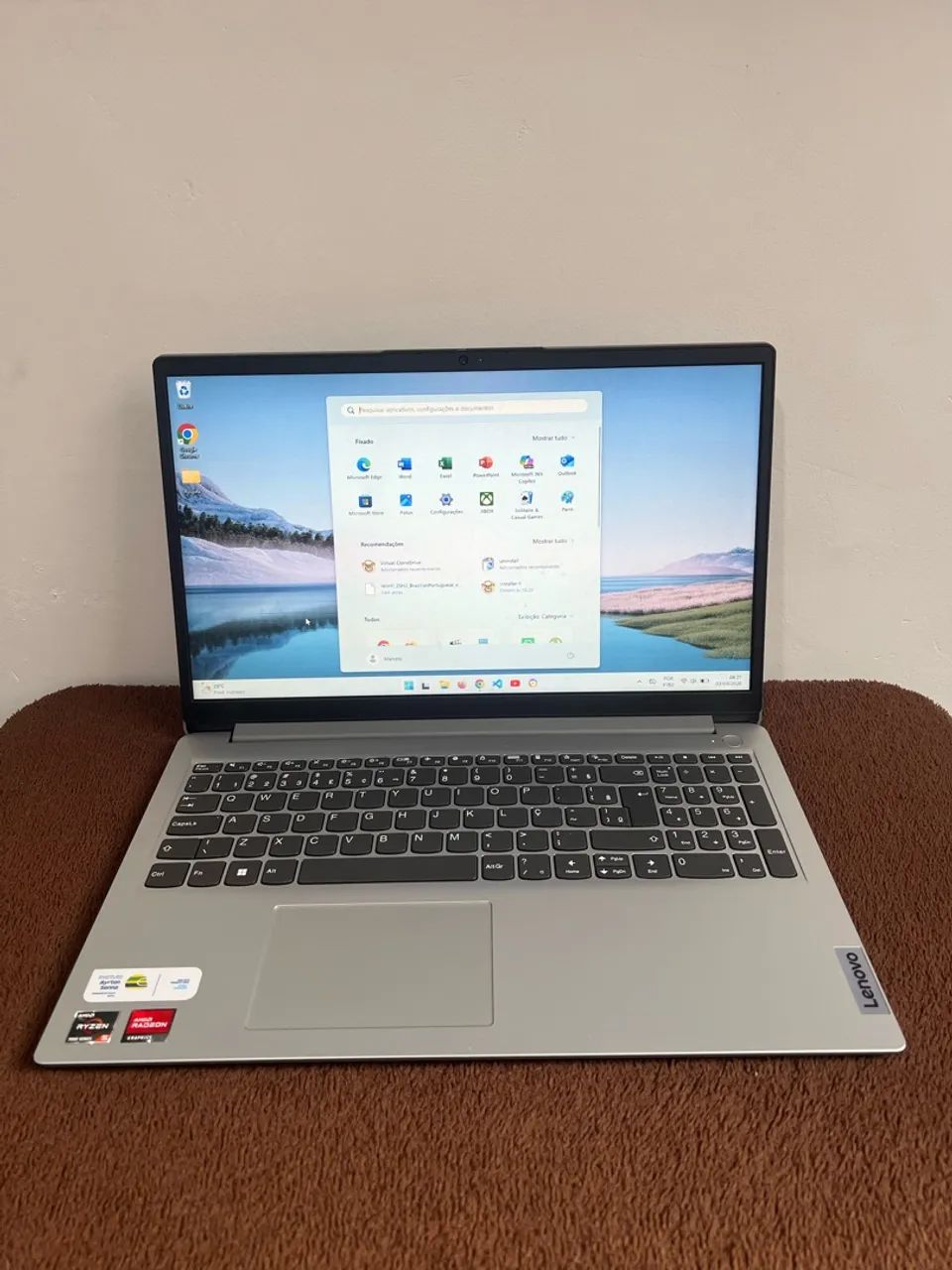 Notebook Lenovo com placa de video - RYZEN 5
