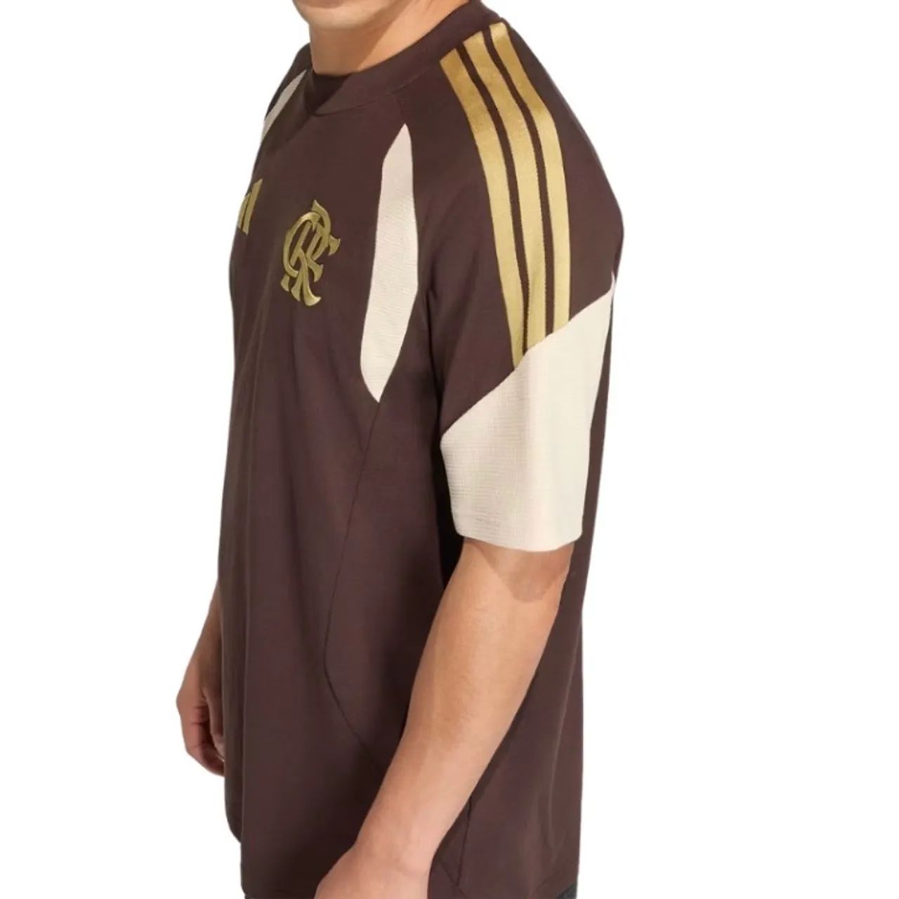 Camisa do Flamengo Marrom (Algodão) - Foto 3
