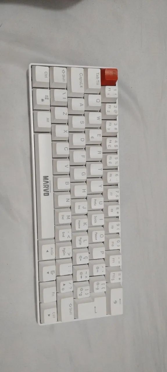 teclado mecânico marvo, 60%