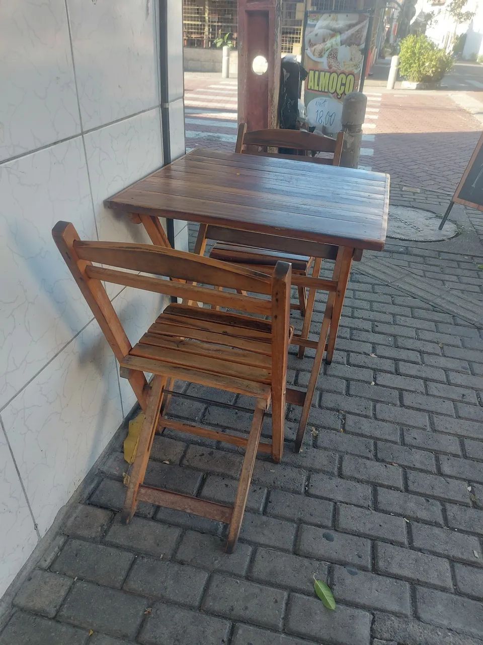 Mesa de madeira conjunto  - Foto 3