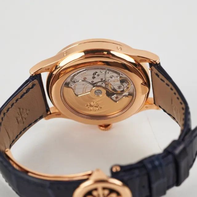Relógio PATEK PHILIPPE AUTOMÁTICO - COURO GENUÍNO  - Foto 5