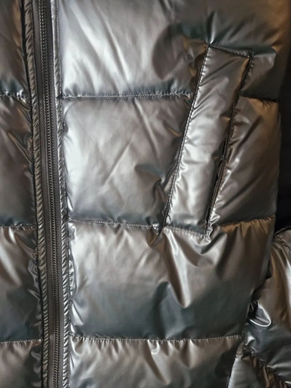JAQUETA COLCCI PRATEADA - Foto 4