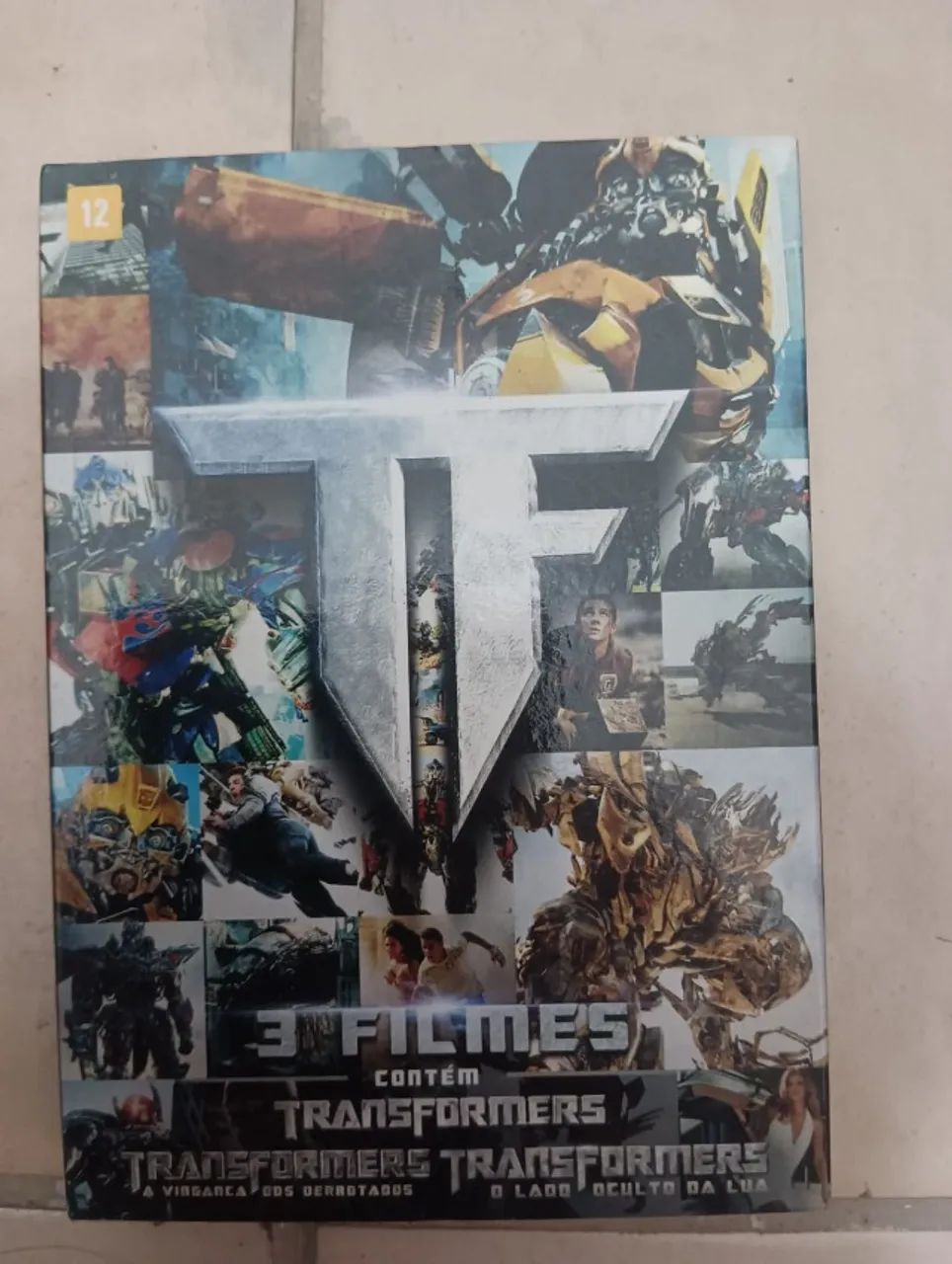 Box de DVD Transformers
