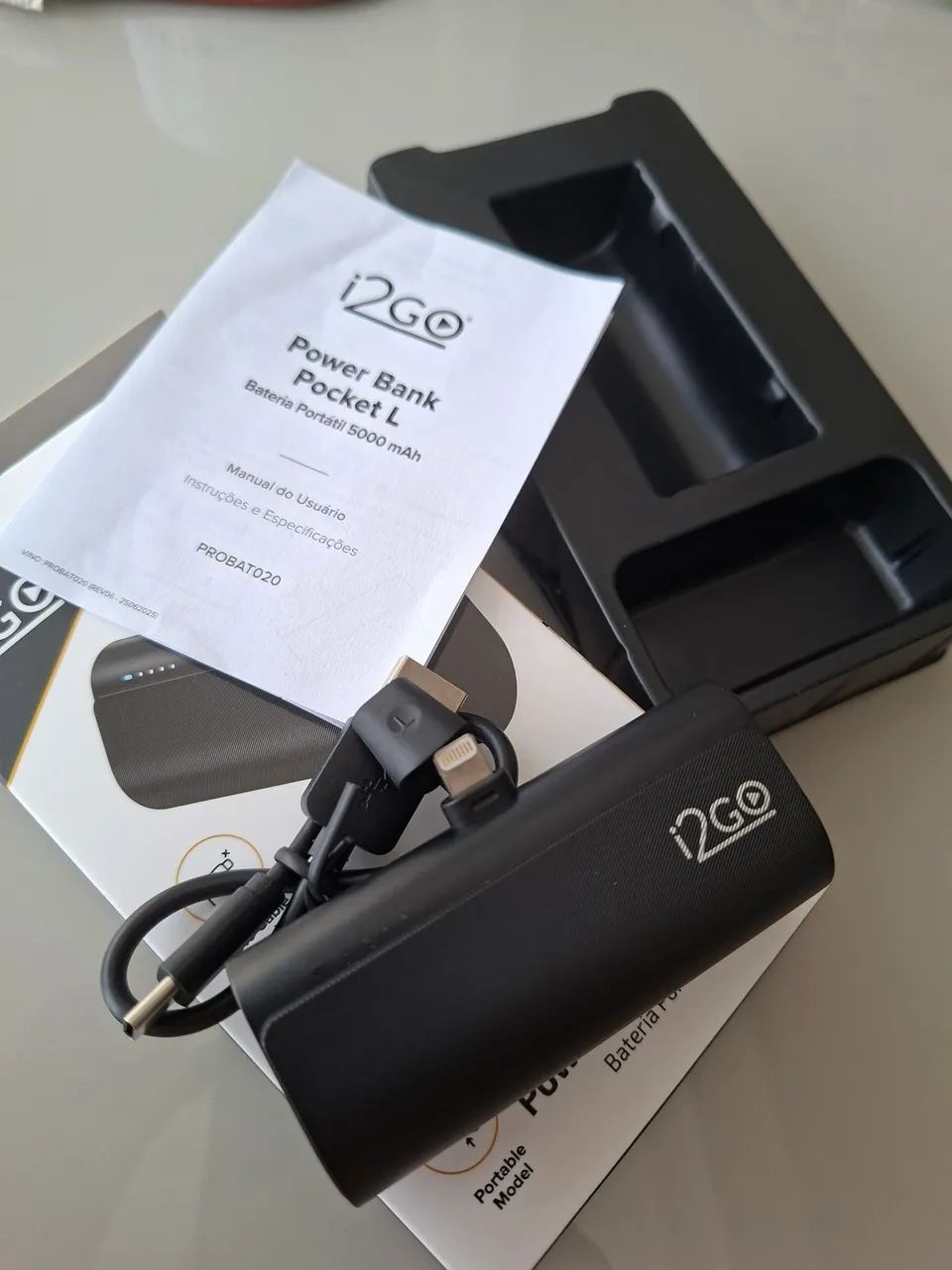 Power Bank Pocket L 5000mAh - Iphone - Foto 3