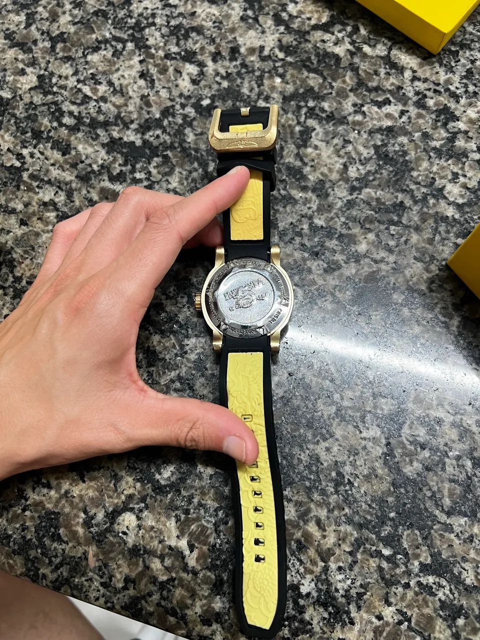 relógio invicta dourado - Foto 3