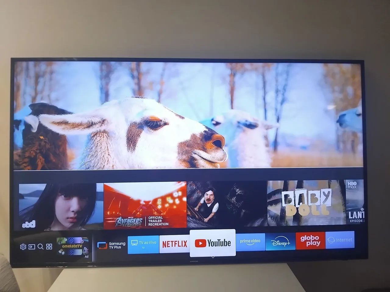 Vendo TV  samsung 65 Polegada smart - Foto 2