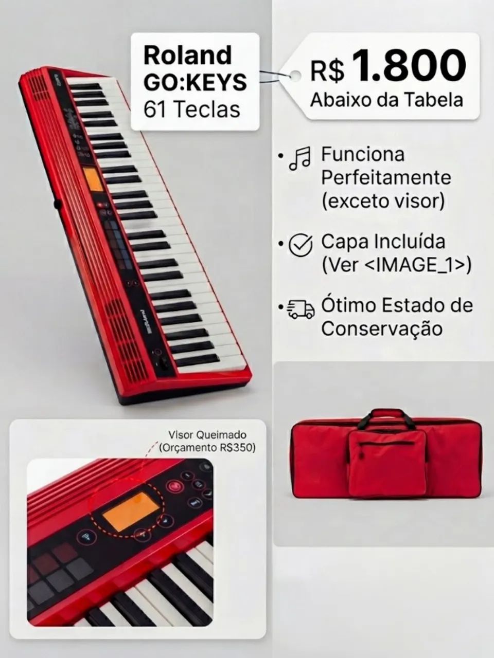 Teclado musical  - Foto 3