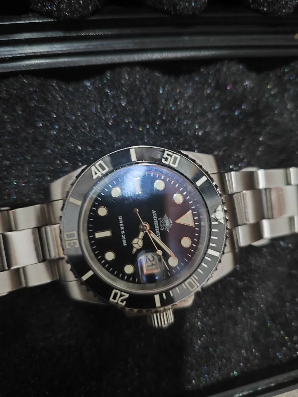 Relógio tipo Rolex Addiesdiver 200m  - Foto 2