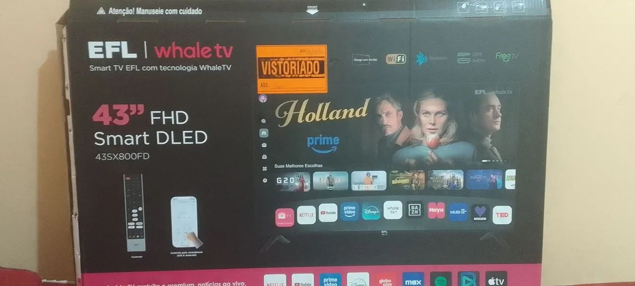 Smartv 43 polegadas  - Foto 3