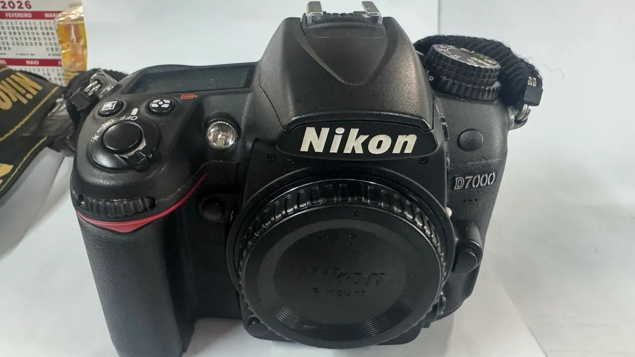 Nikon 7000 D + lentes acessórios e Flash 
