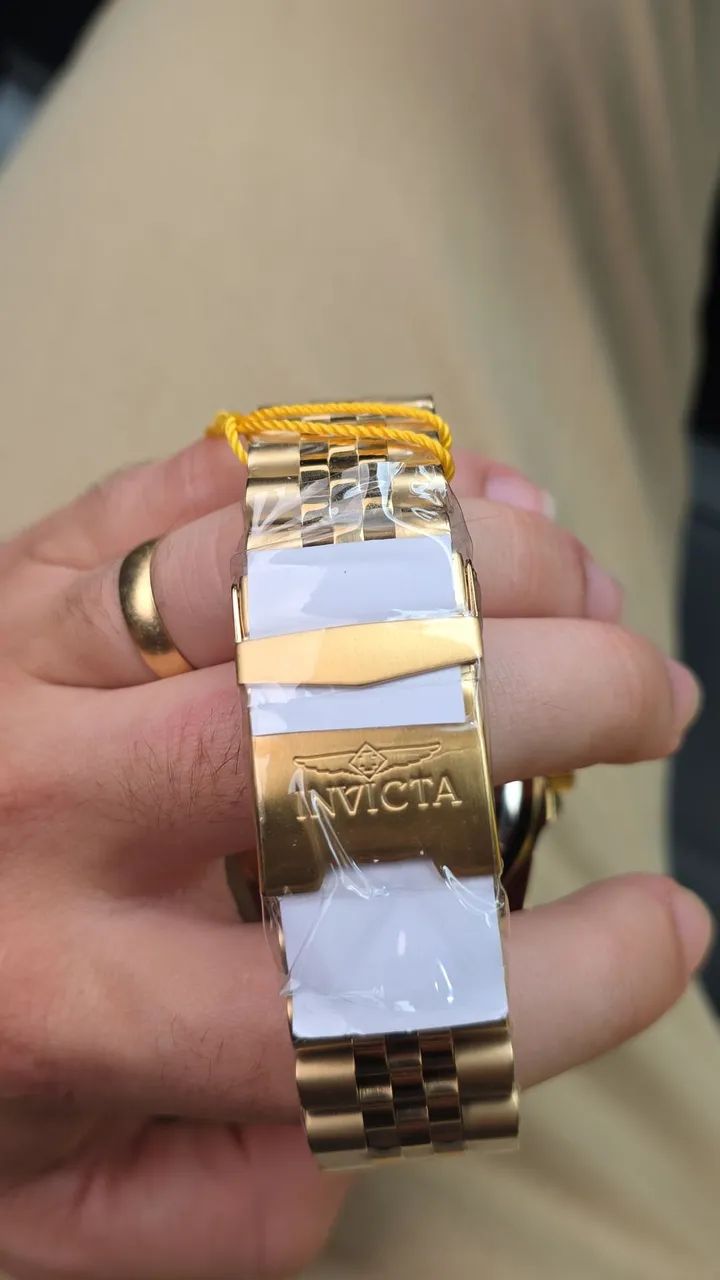 Relógio Invicta Gold - Foto 5
