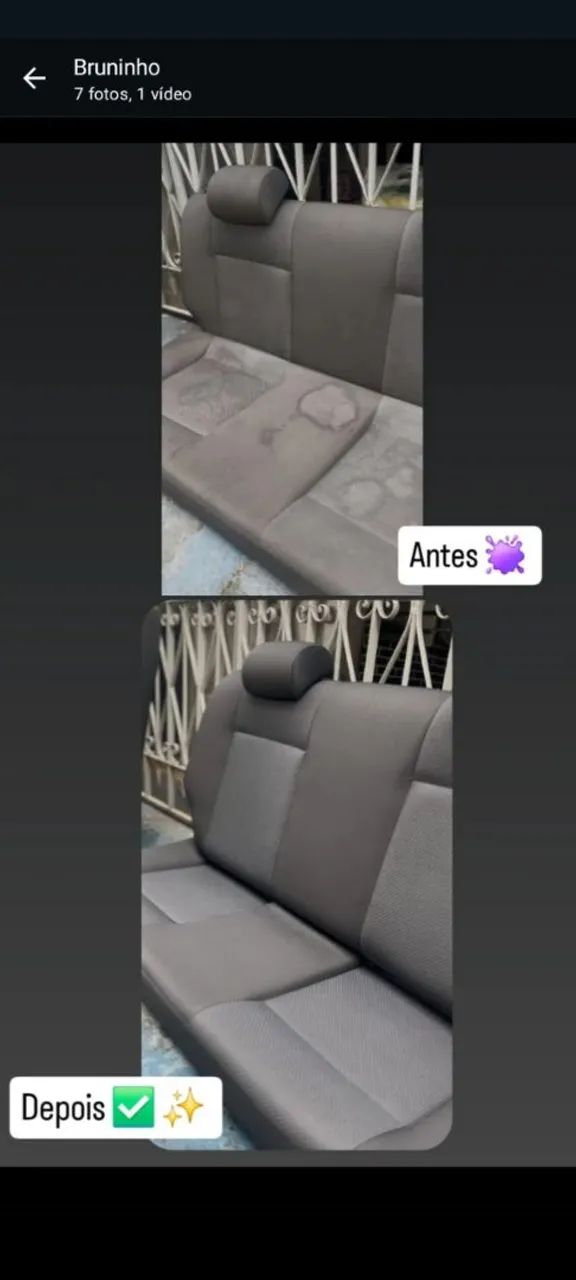 Limpeza de sofá, colchões banco de carro. - Foto 3